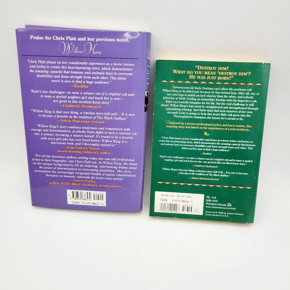 Vintage 90s Lot of 5 Horse Themed Young Adult Books Willow King National Velvet - Picture 10 of 12